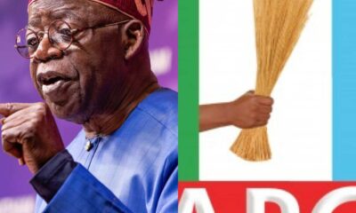 Tinubu Hands Over APC Flag to Edo Governorship Candidate and Running Mate