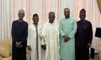 El-Rufai Visits Gowon Following SDP Meeting Amid Rumours of Departing From APC