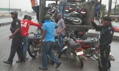 Police Seize 85 Motorcycles in Lagos